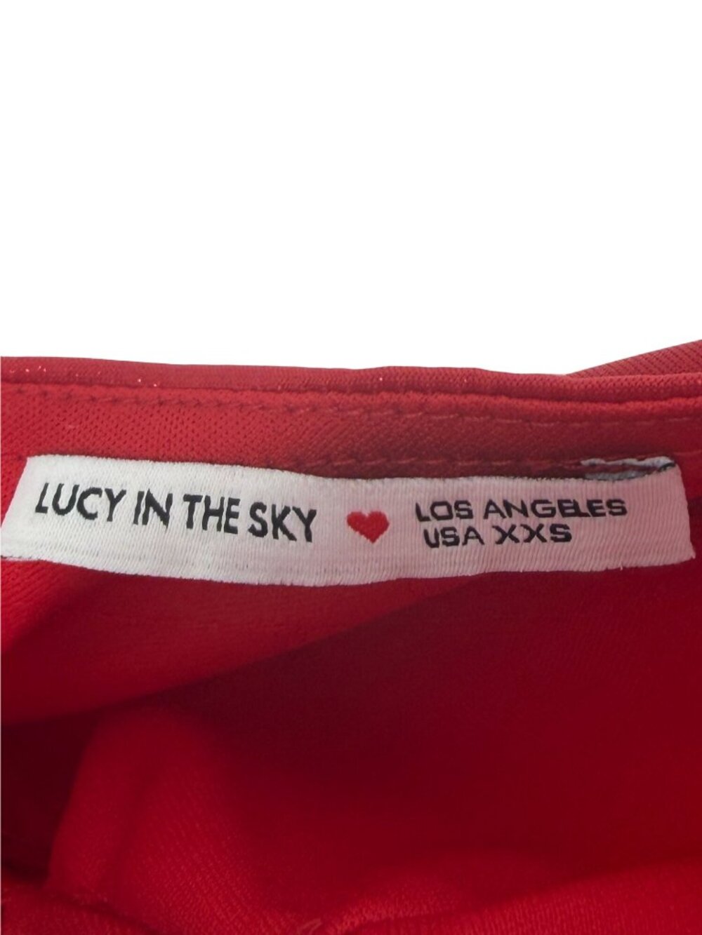 Lucy In The Sky Red Shimmer Deep V-Neck Ruched Bodycon Mini Dress XXS | Baddie - Picture 11 of 16
